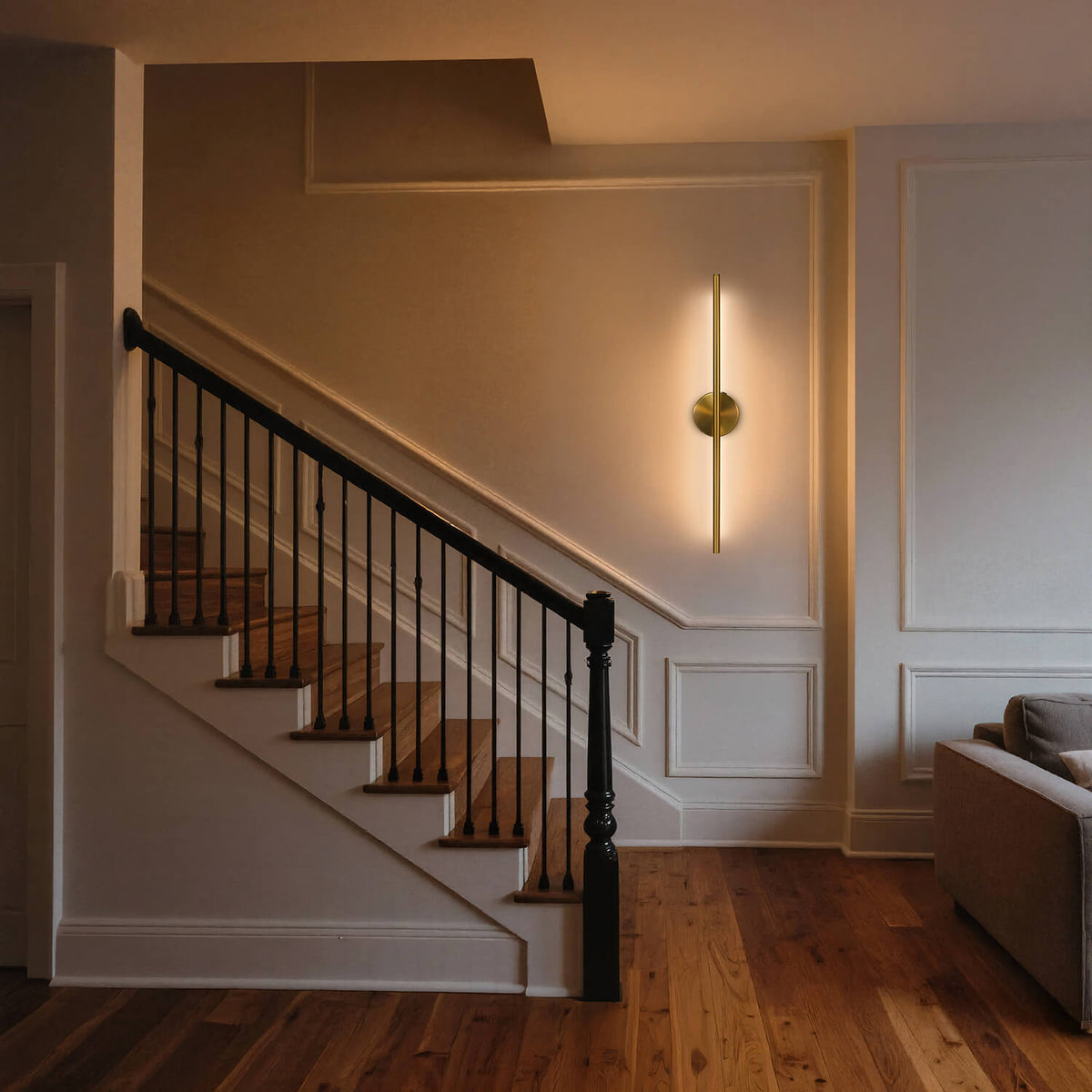 Coolilumi Modern Wireless Wall Lamp – 2 Pack Battery Wall Sconces for Home Lighting