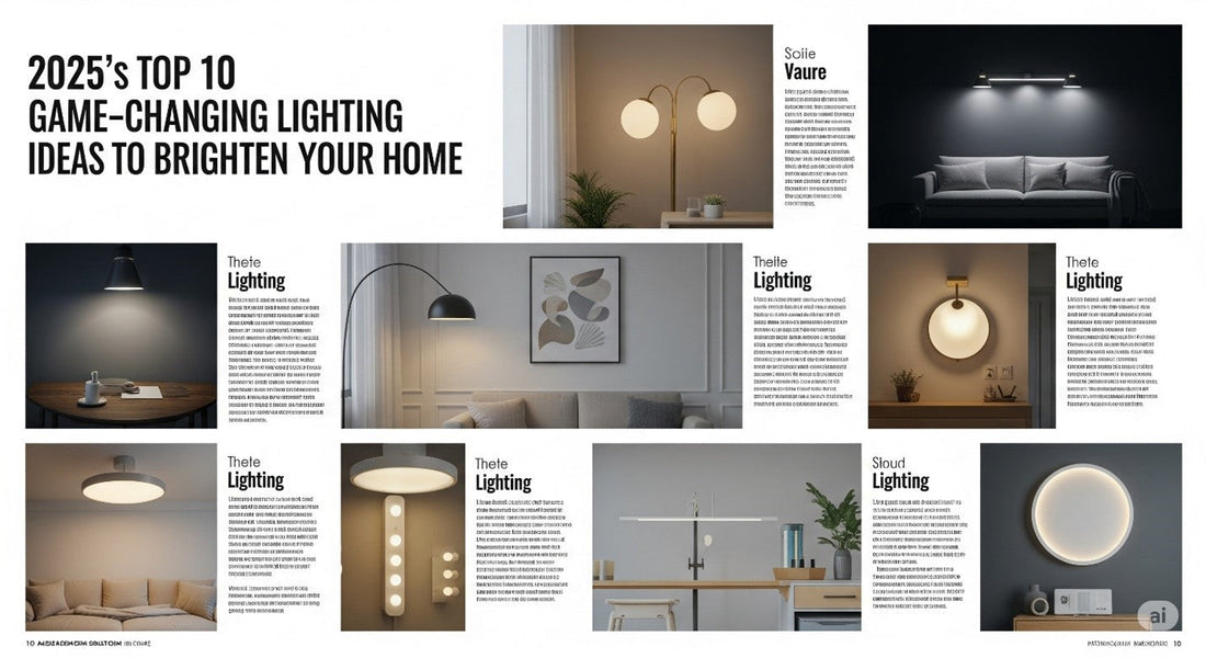 2025’s Top 10 Game-Changing Lighting Ideas to Brighten Your Home blog image banner