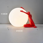 Coolilumi Creative Human Figurine Globe Table Lamp