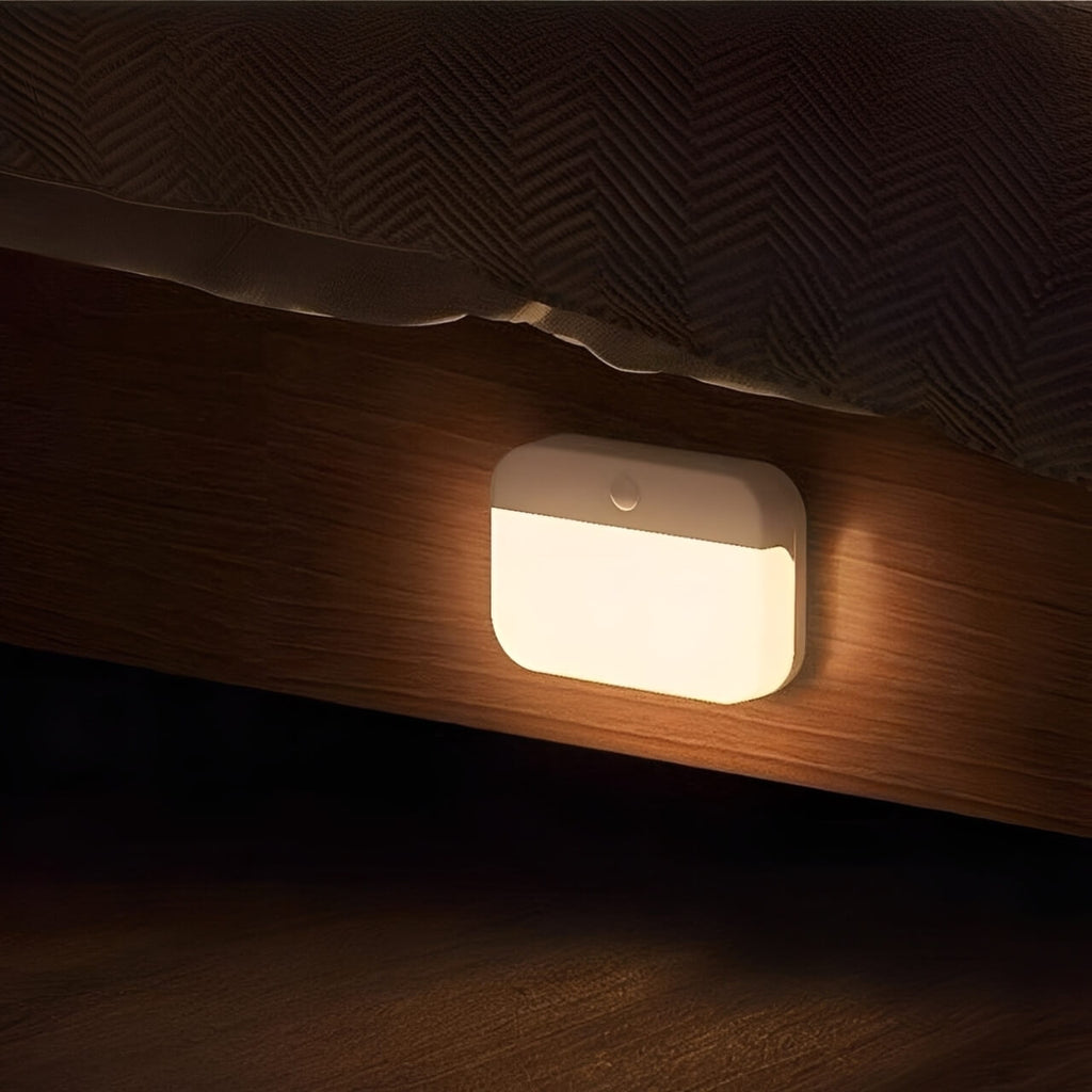 6-Pack Auto-On Motion Sensor Night Light - Rechargeable & Eco-Friendly