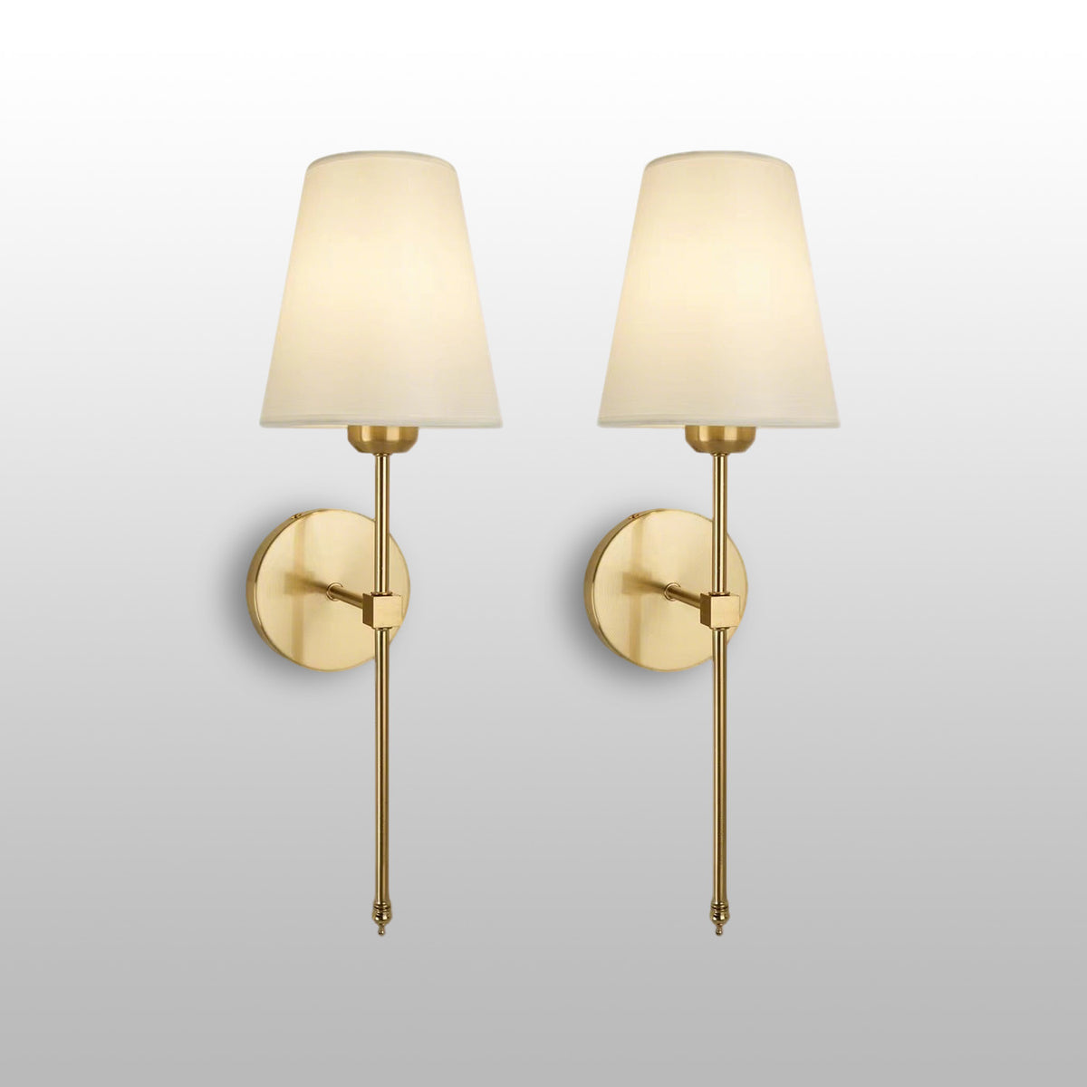 Coolilumi Bronze Wall Lamp – 2 Pack