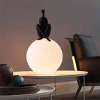 Mini Figurine Touch-Controlled LED Table Lamp: Soft Ambient Glow, Elegant Sculpture Design – Bedroom Bedside/Kids' Room Nursery Comfort Lighting