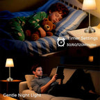 Timer Settings Gentle Night Light Table Lamp: 30/60/120Min Auto-Off, Dimmable Warm Light – Kids Bedroom, Adult Living Room Bedside Lighting