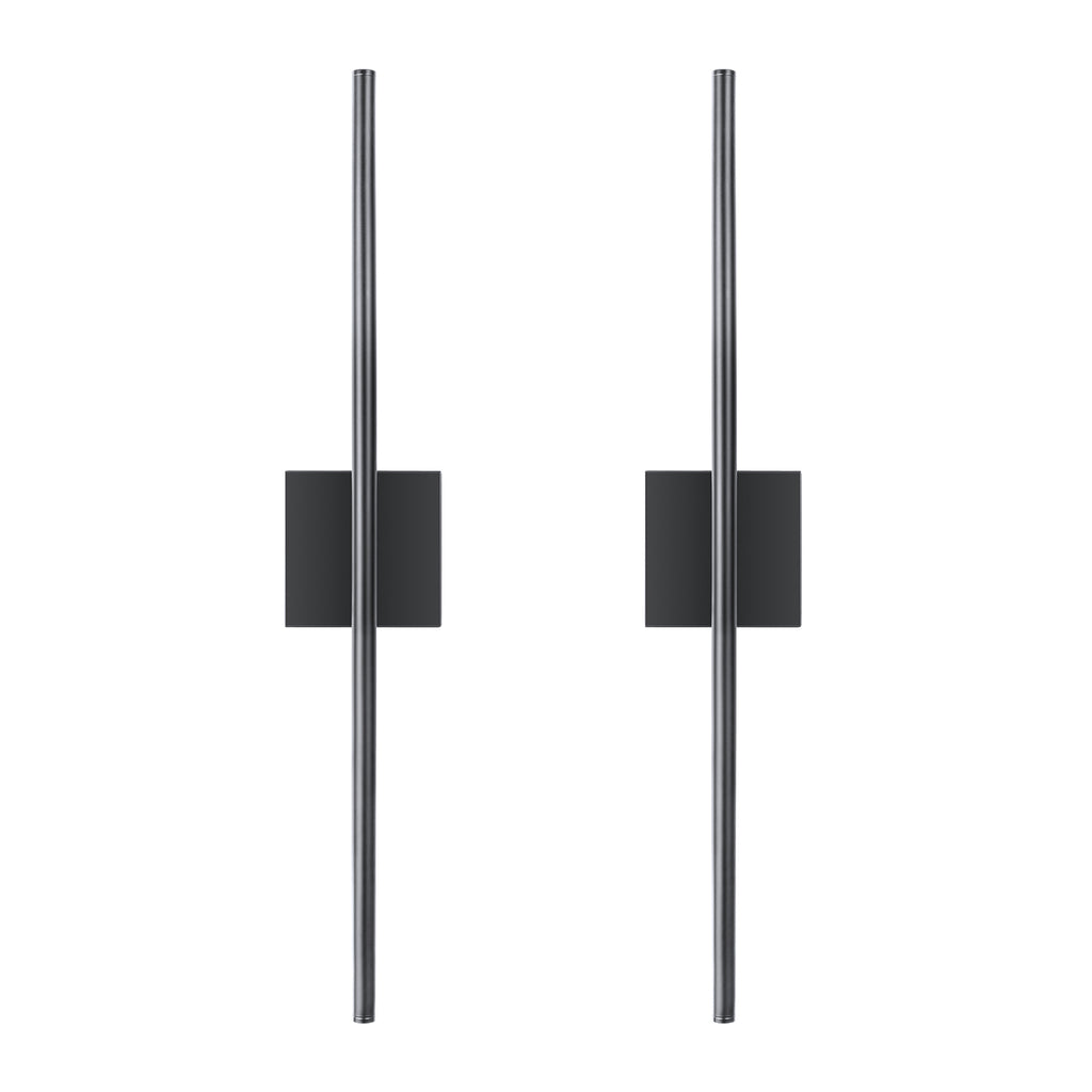 Coolilumi Modern Wireless Wall Lamp – 2 Pack Battery Wall Sconces for Home Lighting