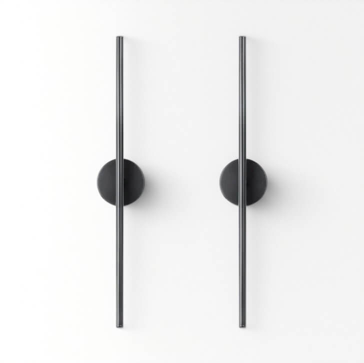 Coolilumi 2-Pack Modern Wireless Wall Lamp | 3-Min Install